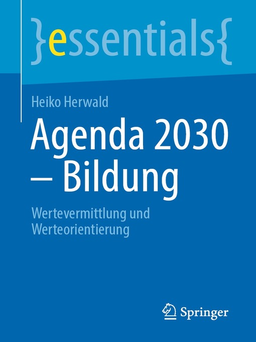 Title details for Agenda 2030 – Bildung by Heiko Herwald - Available